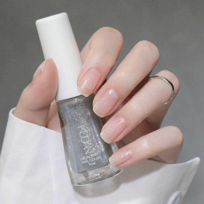 Kudan water-based nail polish 10ml - no bake, long-lasting, peel-off, clear base coat - wholesale from manufacturer