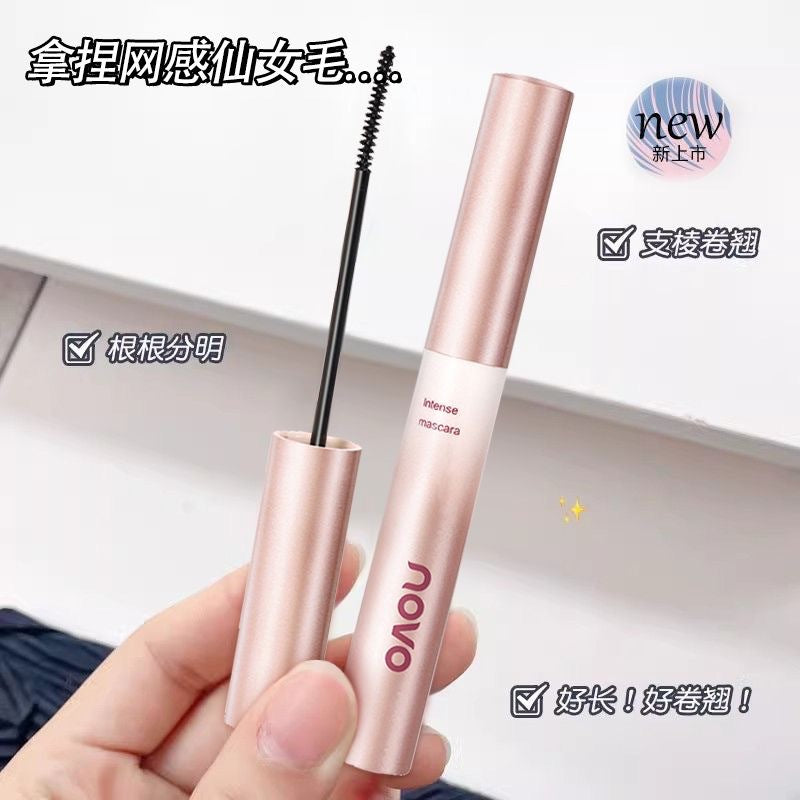 Novo smart secret lengthening mascara - volumizing, curling, long-lasting, waterproof, sweat-proof, smudge-proof, with primer