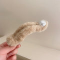 Plush duckbill pearl light brown - 13cm