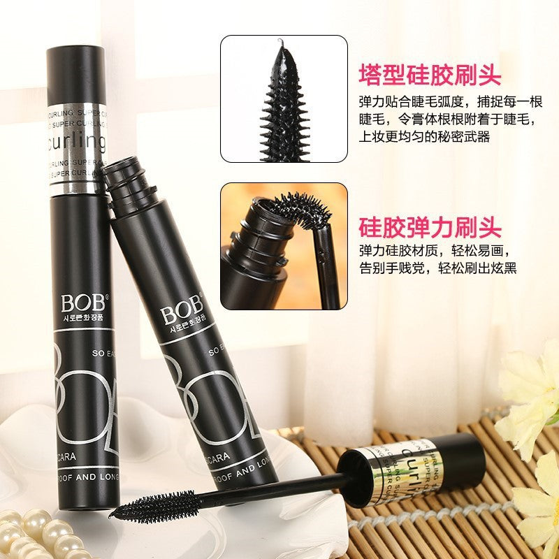 Makeup bob stunning long mascara thick curling long-lasting hair-styling clear waterproof sweatproof non-smudge