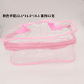 Pink pvc bag