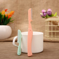 Betina foldable eyebrow razor - women's safe & beginner-friendly double-ended shaving kit