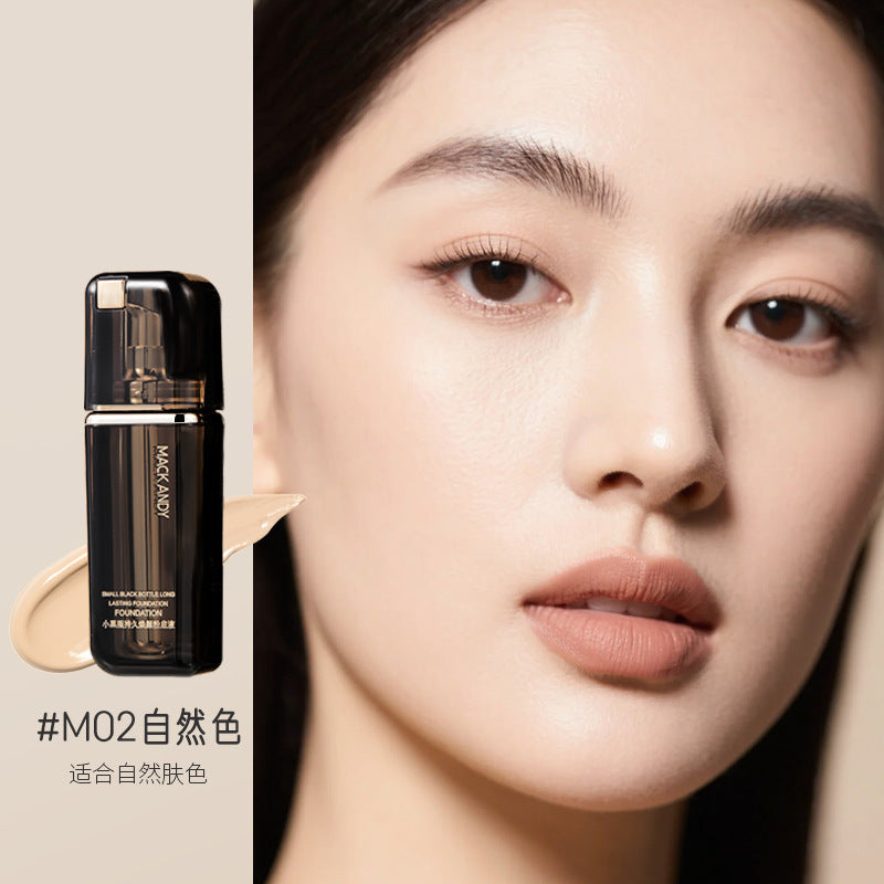 Marco andy little black bottle long-lasting rejuvenating liquid foundation concealer oil control long-lasting waterproof anti-sweat non-removing makeup foundation cream