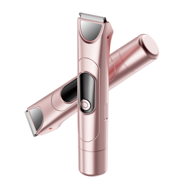 new private area hair removal shaver for men and women, home use digital display electric epilator, 4-in-1 razor
