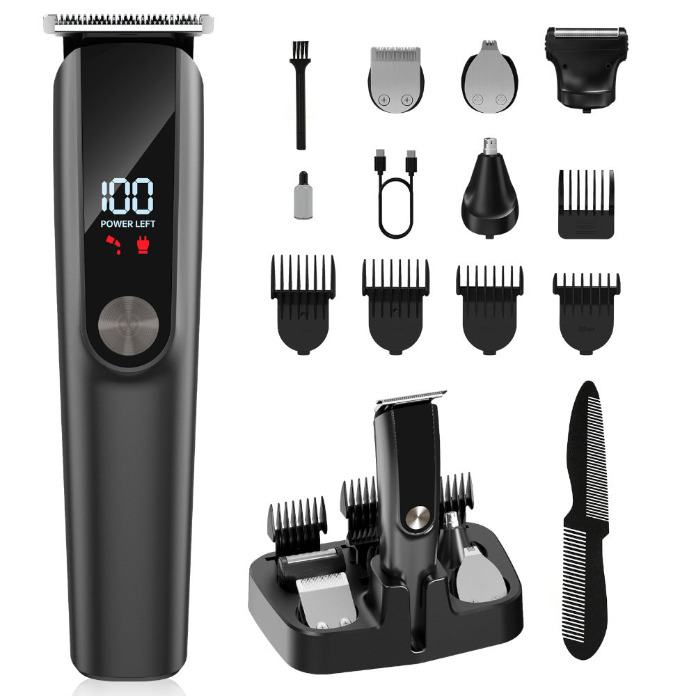 multifunctional hairdressing set rechargeable electric hairdresser amazon popular waterproof clipper oil head for home