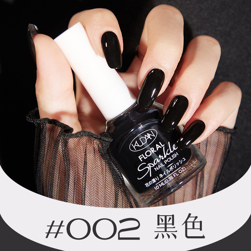 Nail polish, no baking, quick drying, long-lasting, tearable, fall and winter peelable, water-based, transparent nude color, nail salon nail polish wholesale