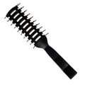 New arrivalmen oil head styling comb black plastic cut out comb fluffy styling nine-row comb scalp massage rib comb