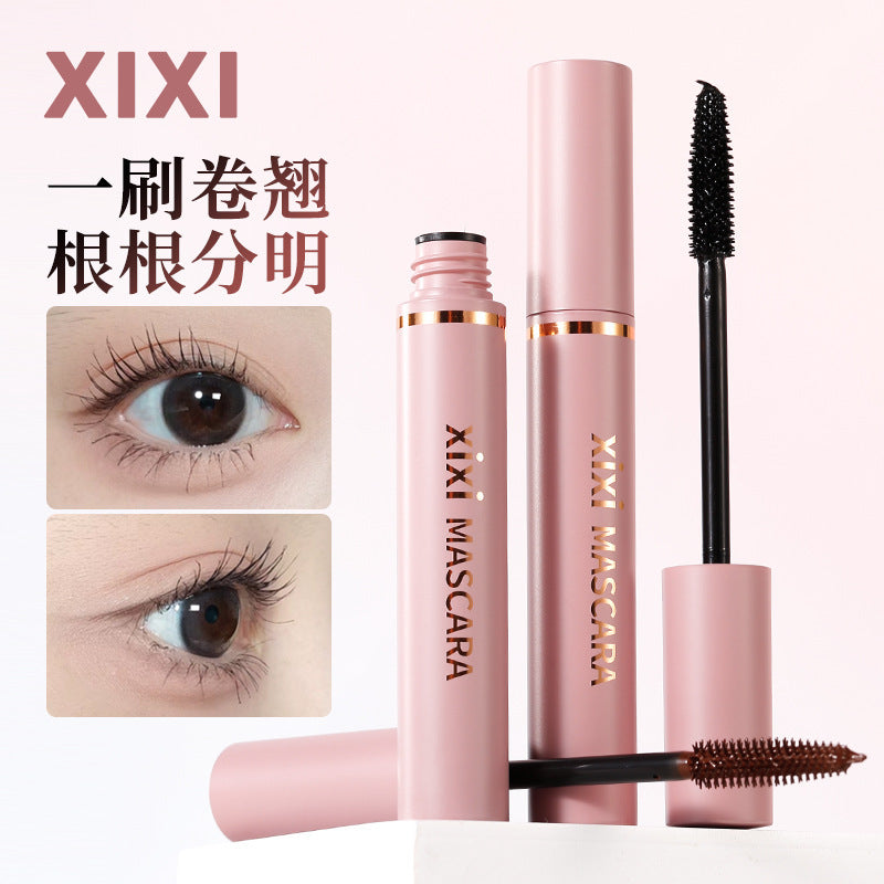 Makeup xixi wen yu curl mascara naturestereo slim long hair-styling roots clear waterproof sweatproof non-smudge