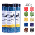 Export hair removal beeswax hair removal wax beans paper-free solid hard wax beans whole body hair removal cream 400g canned 10 colors hair removal