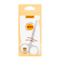 Jonbos stainless steel eyebrow scissors beauty trimming tool nose hair scissors round tip small scissors nose hair trimmer
