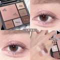 Sweet mint gradient eyeshadow palette - everyday commute, earth tones, matte, highlighter, contour, blush all-in-one