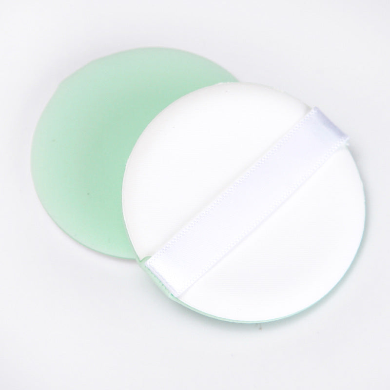 Direct from the manufacturer: non-latex, dual-use (wet/dry) air cushion puff for bb cream, foundation, and other makeup applications. round sponge applicator
