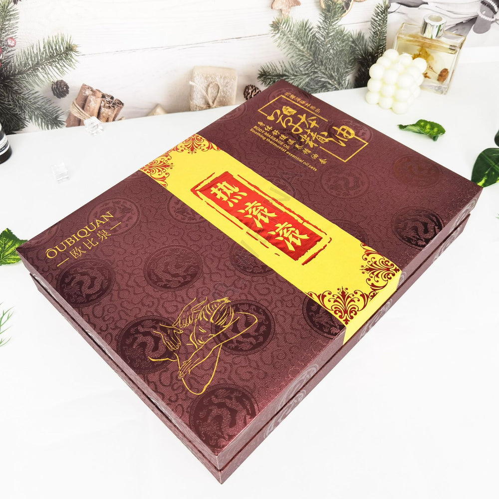hot rolling herbal care essential oil set beauty salon full body massage gentle care soothing skin care essential oil set