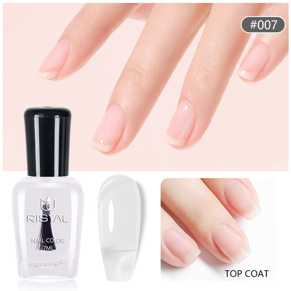 Risyal color-changing nail polish 7ml - no bake, quick dry, peel-off, wholesale, cross-border exclusive, gradient nail polish