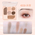 Novo indulge in fantasy seven-color eyeshadow palette - matte, shimmer, fine glitter, highlighter, contour, blush, all-in-one eyeshadow palette