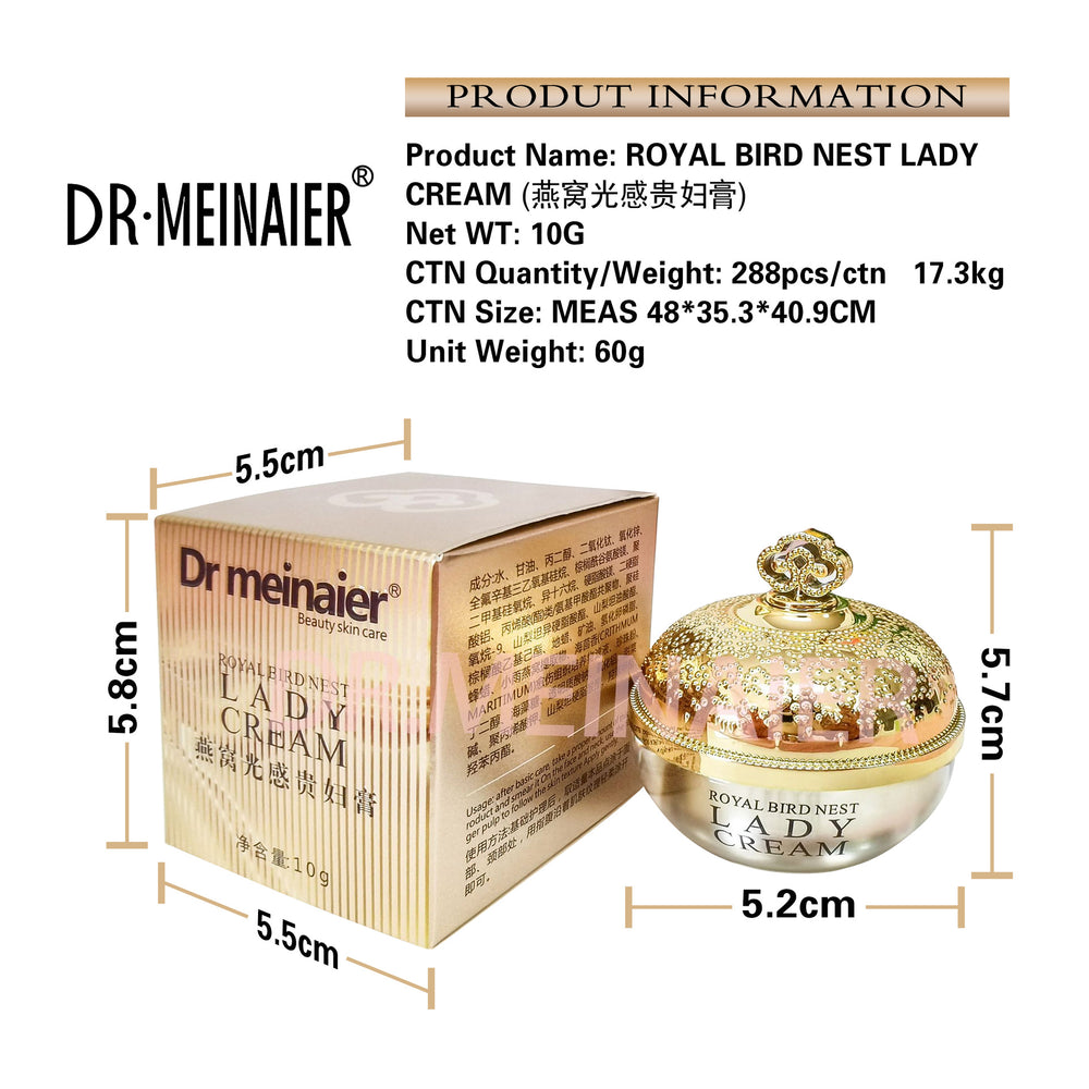 bird's nest lady cream manufacturer fairy pearl cream lazy face cream deep nourishing beauty brightening concealer isolation