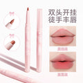 Novo soft matte 3d dual-ended lip liner - define your lips, achieve plump lips, long-lasting, rich pigment, velvet matte lip liner pen
