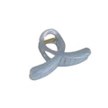 Casual pearlescent color-plated gripper, high-end shark clip, ins hair volume, multi-coiled hair, 2025 new hair clip, back of the head