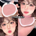 Novo velvet matte blush - effortless color, natural nude look, instant radiance. perfect for students!