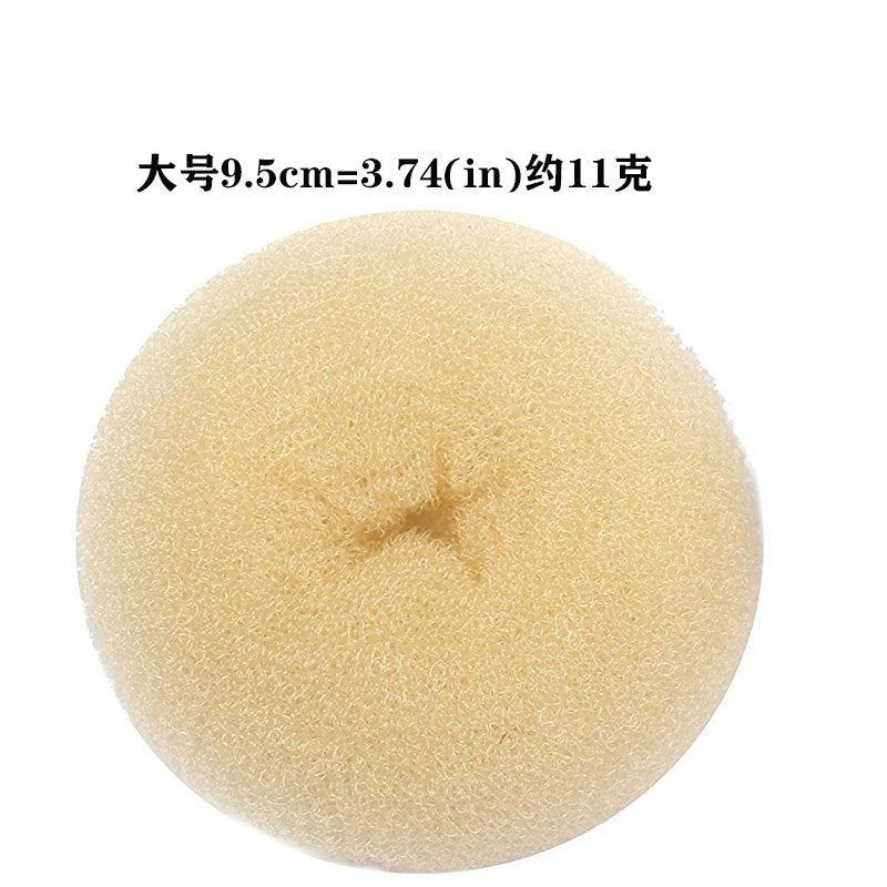 Factory direct sweet bun maker - donut style hair styler - nylon, gentle on hair, easy hair bun tool