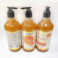 export arbutin pearlescent shower gel 500ml - rich lather cleansing aha fruit acid fragrance shower gel