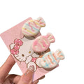 Sweet cream style fish duckbill clip girls forehead bangs side broken hair hairpin classy hair accessories