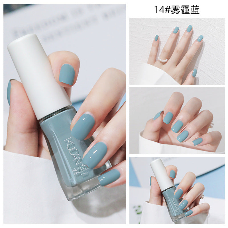 New nail polish: peel-off, no-bake, water-based, odorless, glossy, clear nail polish - spring/summer collection