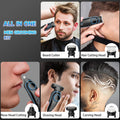 Hairdressing and beard handy gadgetmen's electric hairdressing device for self-cutting, household shaving scissors, nose hair carving, white electric clippers