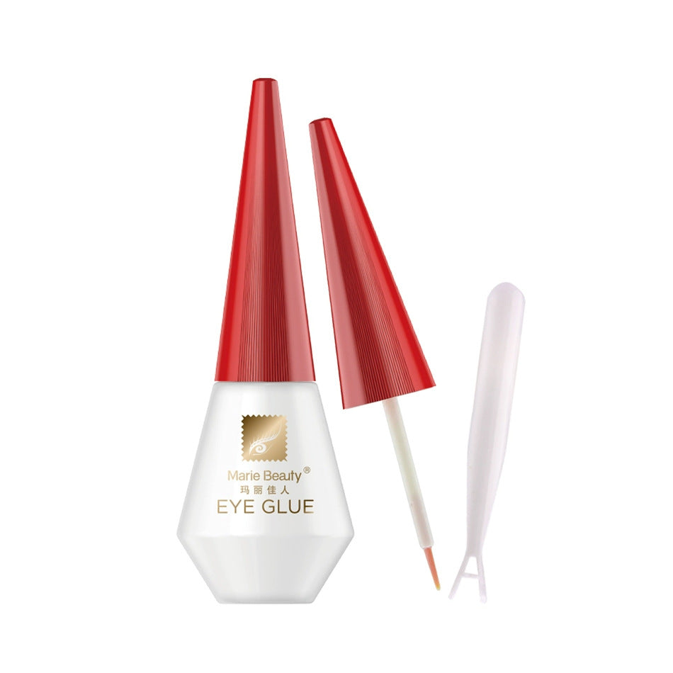 Mary's beauty false eyelash glue - clear, invisible, natural, seamless, quick-drying, super adhesive eyelash glue & eyelid tape setting cream