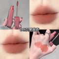 Gege bear pink mist fluffy lip mud female velvet matte matte low saturation pseudo-no makeup fall and winter whitening lip glaze