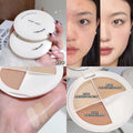 Sweet mint three-color magic concealer covers dark circles, tear troughs, acne marks, brightens and repairs black box and white box