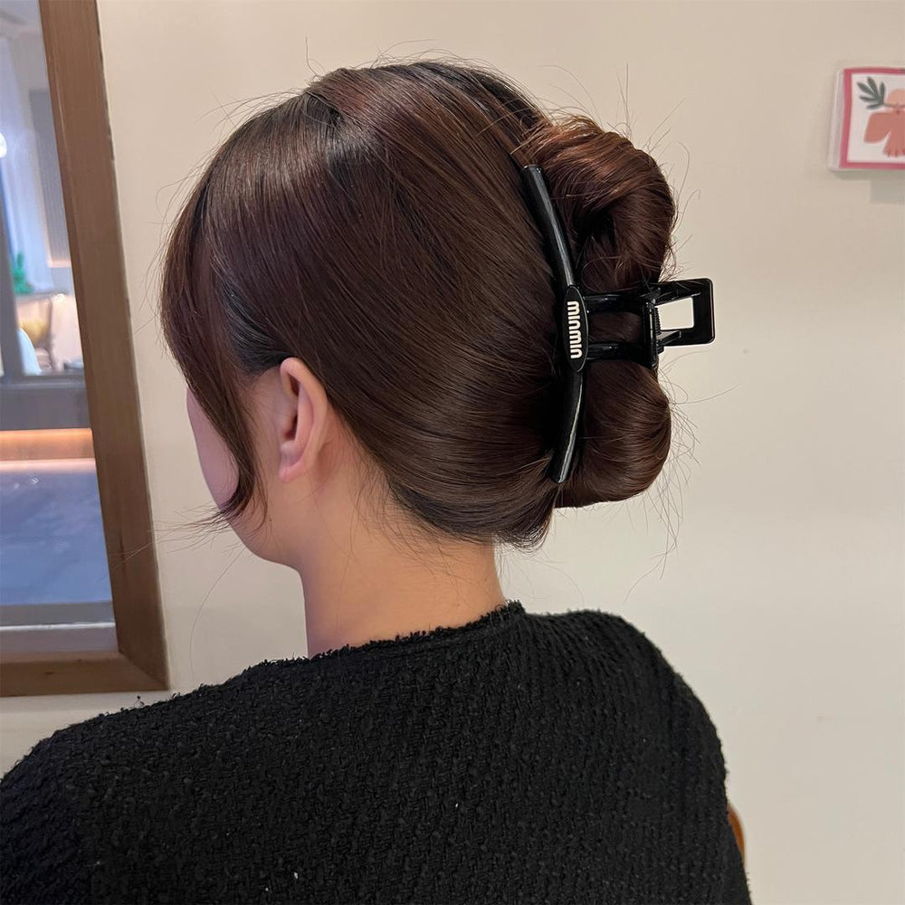 Classy sense mori girl hair clip for women summer oversized hair clip for the back of the head shark clip headwear hairpin