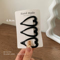 Glossy star hair clip for girls 2024new arrival side clip bangs clip broken hair storage clip casualbb clip hair accessories