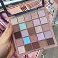 Capel twenty-five color lake shore pastel eyeshadow palette pearlescent matte earthy color light makeup peach nude makeup work clothing palette