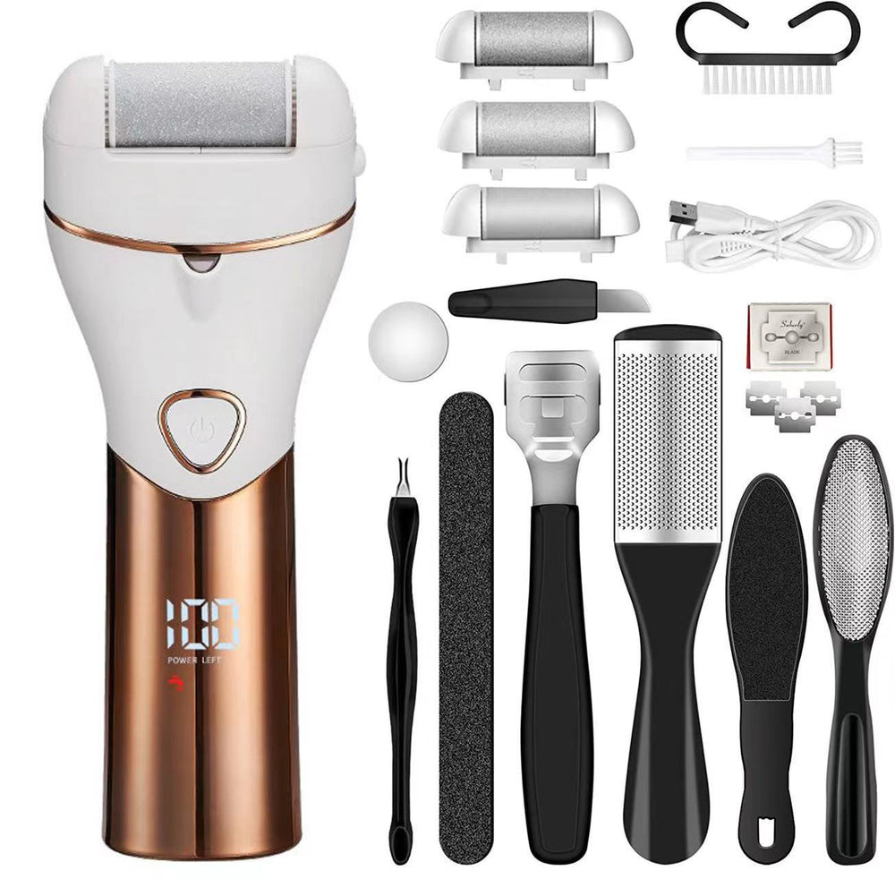 wholesale electric foot file - automatic electric callus remover, at-home foot scrubber, full body washable pedicure tool