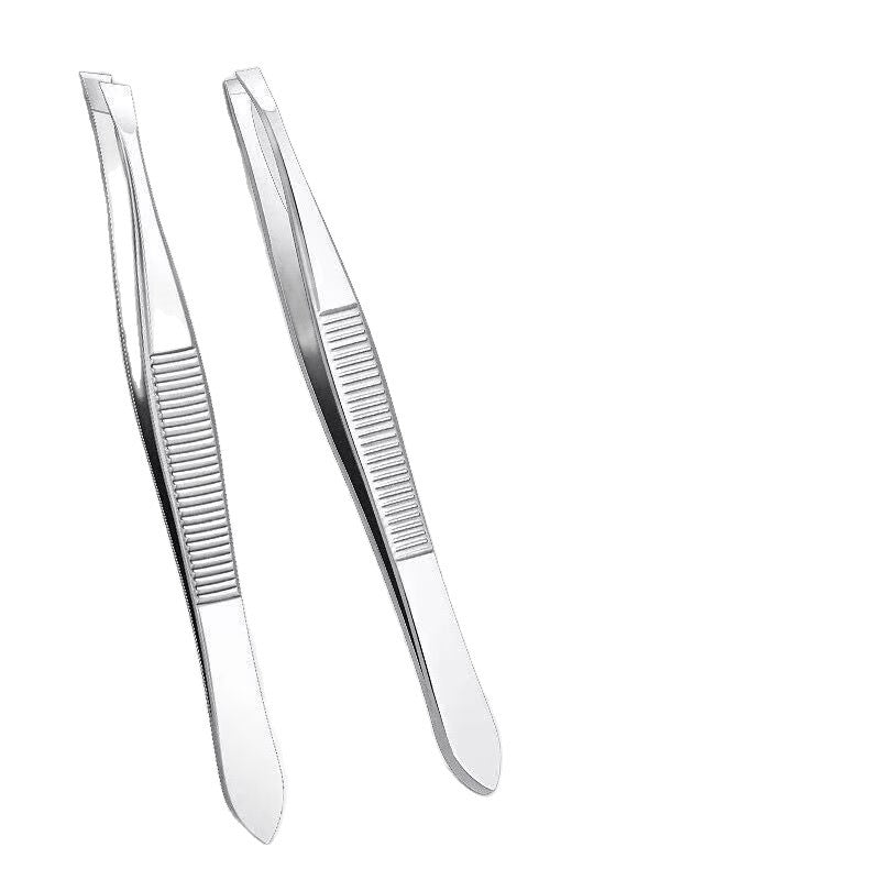 Eyebrow clip eyebrow clip stainless steel plucking tweezers men's beard plucking clip eyebrow plucking pliers