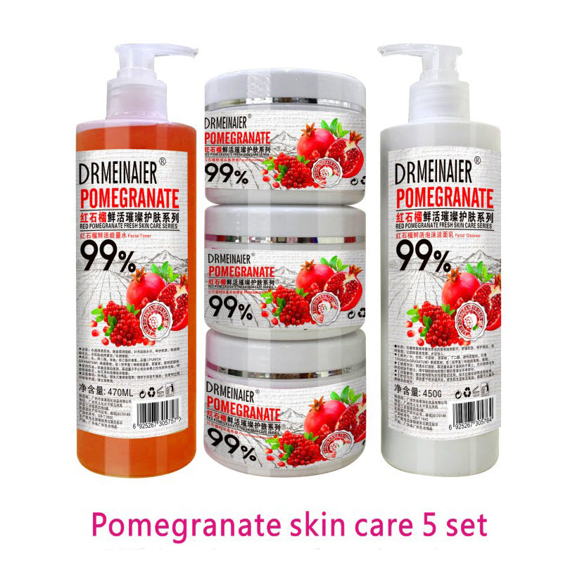 cucumber beauty salon skincare set - 5-piece massage skincare kit - wholesale for export