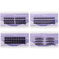 Segmented false eyelashes non-glue diy big devil sunflower eyelashes single cluster cos comic style little devil eye tail