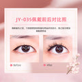 5 pairs japanese style natural false eyelashes - natural baby straight simulated 3d eyelashes with adhesive - simulated qingdao factory