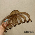 Glossy chrysanthemum with coffee color [13cm]