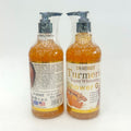 export arbutin pearlescent shower gel 500ml - rich lather cleansing aha fruit acid fragrance shower gel