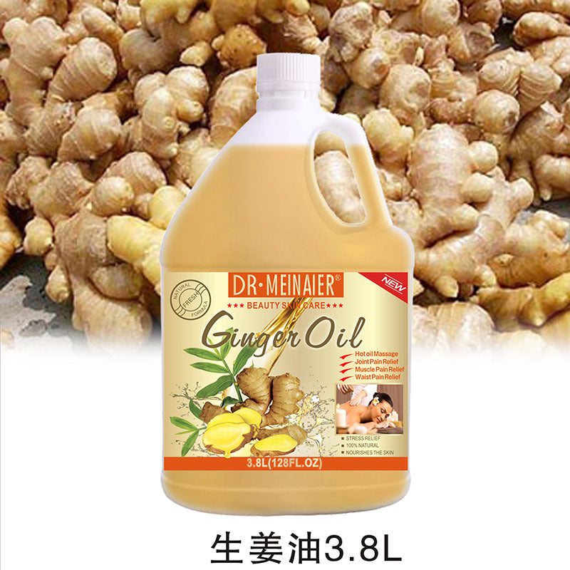3.8l large bucket massage oil floral fruity brightening facial & body moisturizing olive oil lavender essential oil spa oil