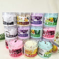 Petal bath salt body scrub - deep cleansing exfoliating bath salt - fine salt wholesale