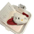 Autum new product cute red bow tie cat break clip hairpin sweetgirl side stuffed clip jewelry hair accessories