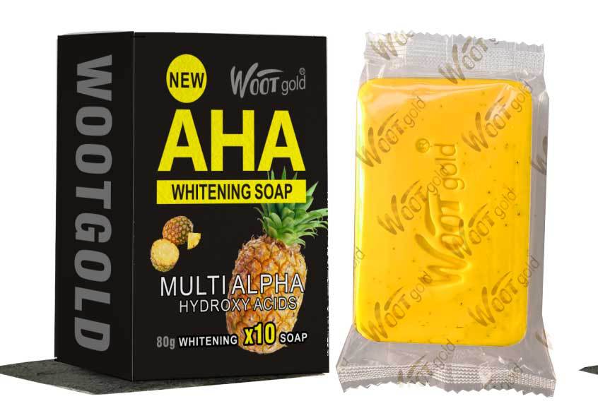 boxed english turmeric handmade soap deep cleansing fruit soap aha glutathione soap 80g