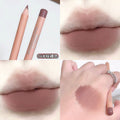 Sweet mint wooden lip liner - matte, waterproof, nude. perfect for defining and shaping your lips for a naturally plump look