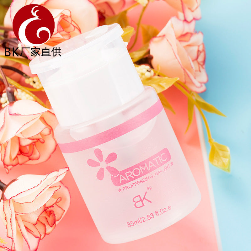 Nail salon special bk push-type nail supplies nail polish remover is gentle and does not hurt nails, cleans nails and nail polish remover wholesale