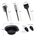 Hair dyeing tools, hair dyeing bowl, hair dyeing gloves, hair dyeing brush, hair dyeing comb suit, 14-piece set of beauty and hairdressing supplies
