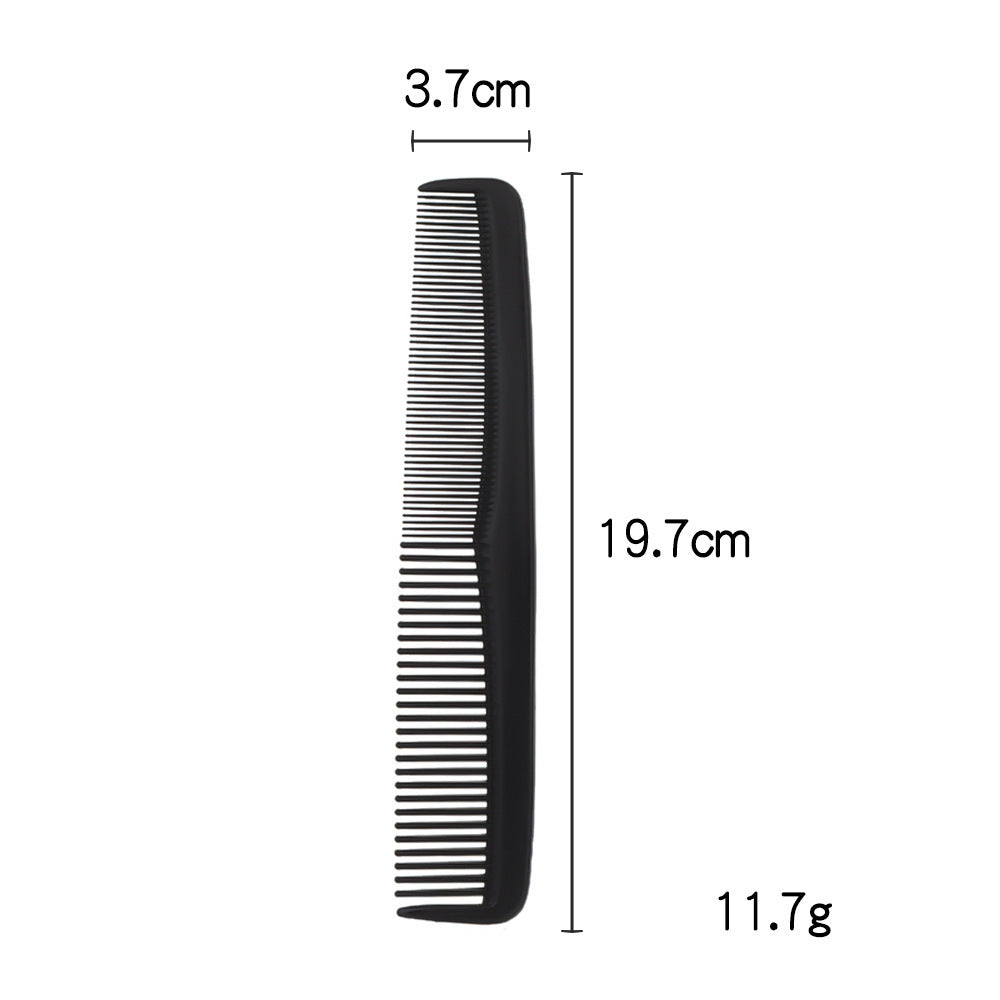 Hairdressing comb cross-border various combs barber shop special comb pointed tail dual-purpose oil head comb can be printed with logo and fixed color