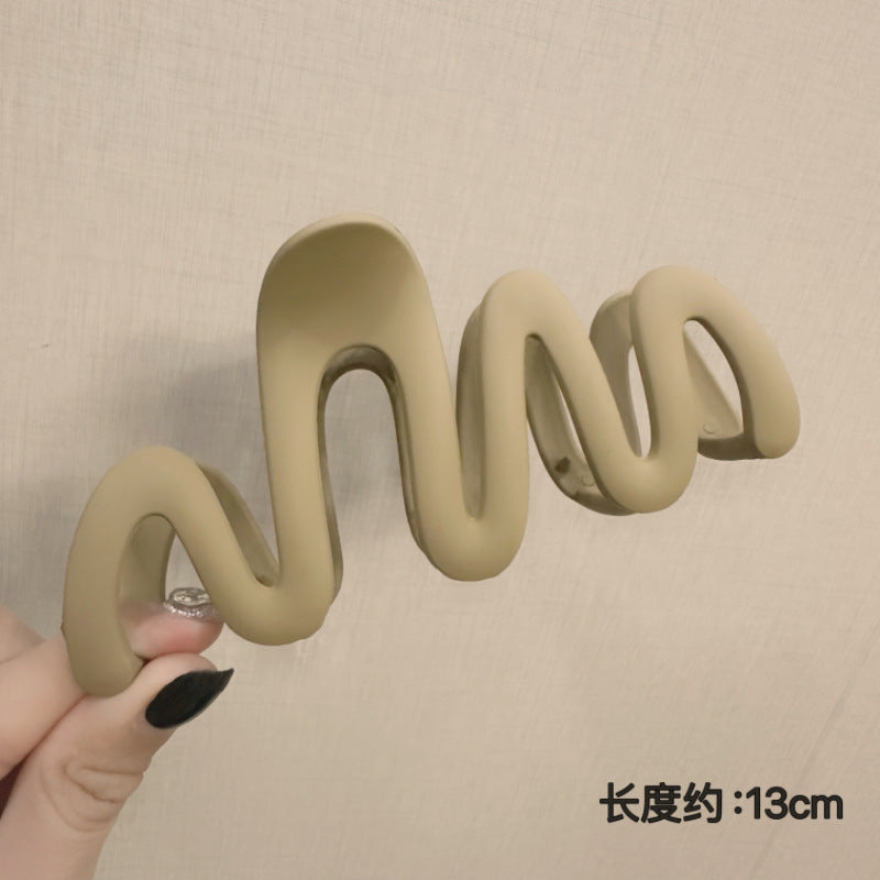 Classy sense of exquisite back head hair clip large hairpin female summer hair volume shark clip hair headwear hair accessories